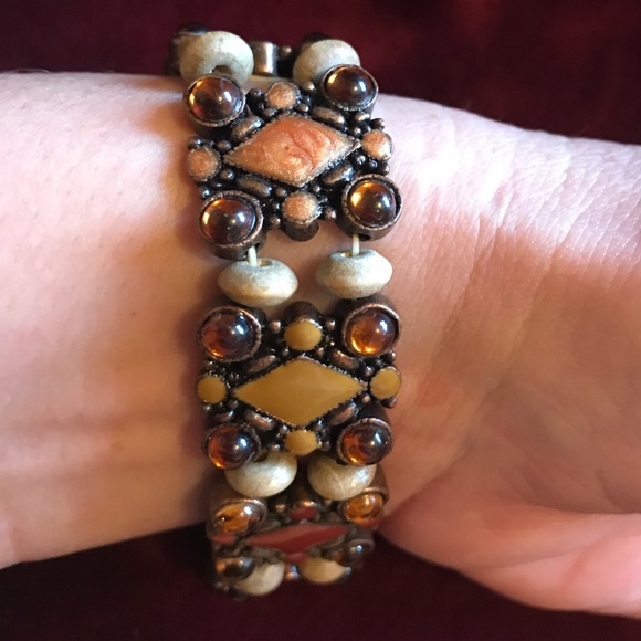⭐️🌸Stone Tile Stretch Bracelet - Picture 2 of 4